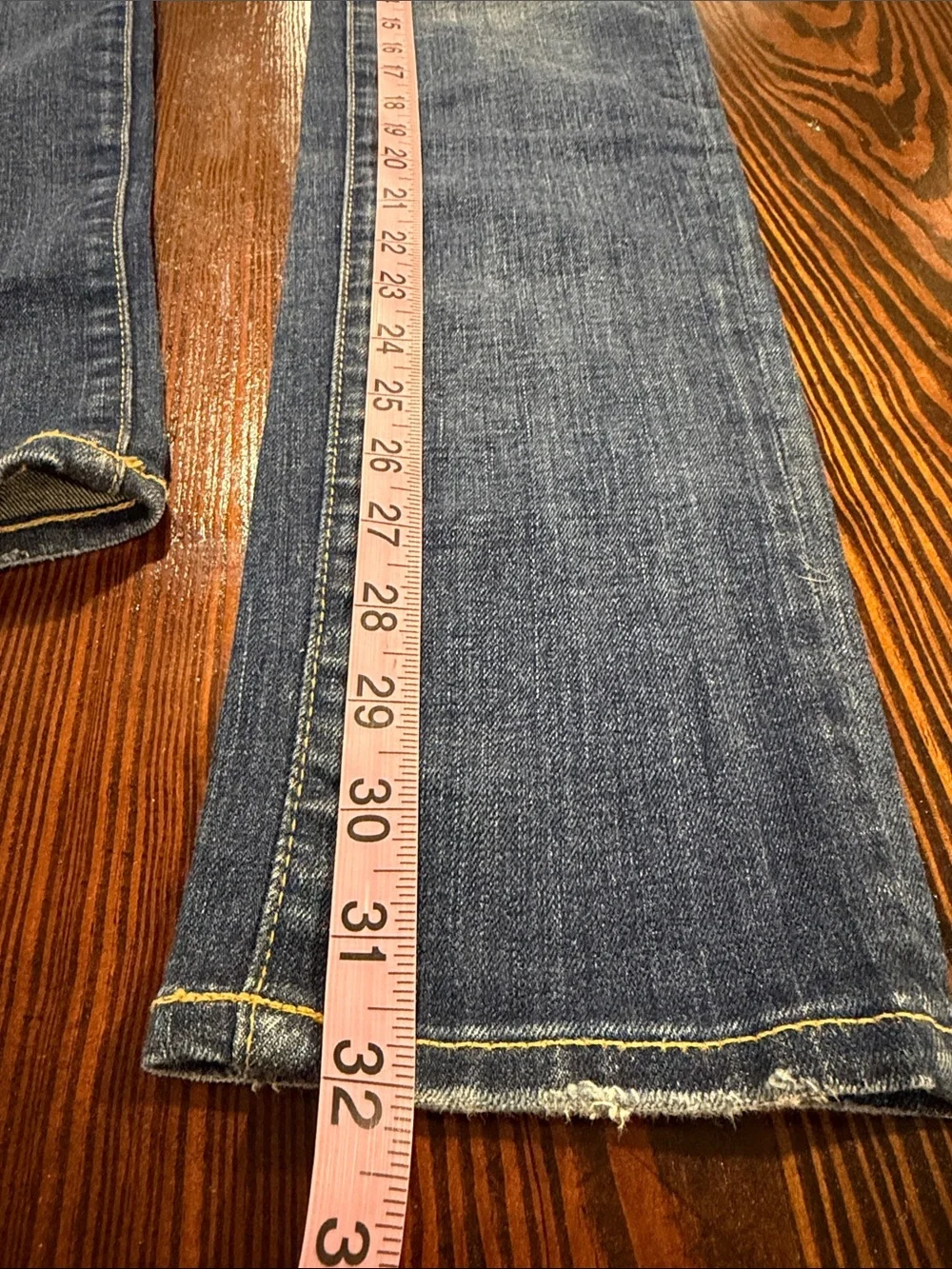 Ralph Lauren Tompkins Dark Blue Skinny Jeans size 31